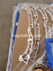 China AZ80A-T5 CNC-bearbeitete Magnesium-Bogen-Riser, Magnesium-bearbeitete Komponente, aus Magnesium hergestellte Teile fournisseur