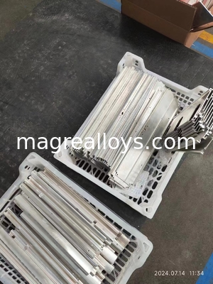 CNC-bearbeitete Magnesium-Bogen-Riser, Magnesium-bearbeitete Komponente, aus Magnesium hergestellte Teile fournisseur