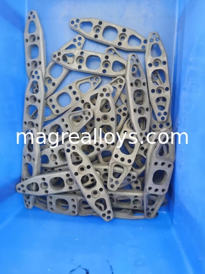 AZ80A-T5 CNC-bearbeitete Magnesium-Bogen-Riser, Magnesium-bearbeitete Komponente, aus Magnesium hergestellte Teile fournisseur
